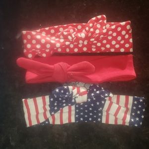 3 infant/toddler headbands